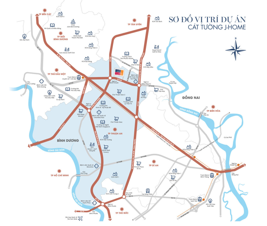 Vị trí Cát Tường J-Home Vị trí Cát Tường J-Home