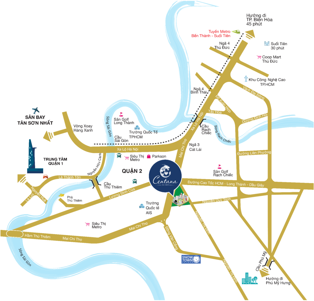 Vị trí Centana Thủ Thiêm Vị trí Centana Thủ Thiêm