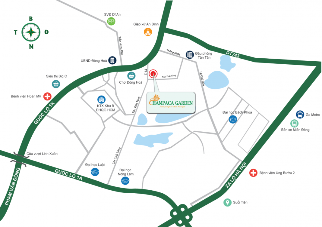 Vị trí Champaca Garden