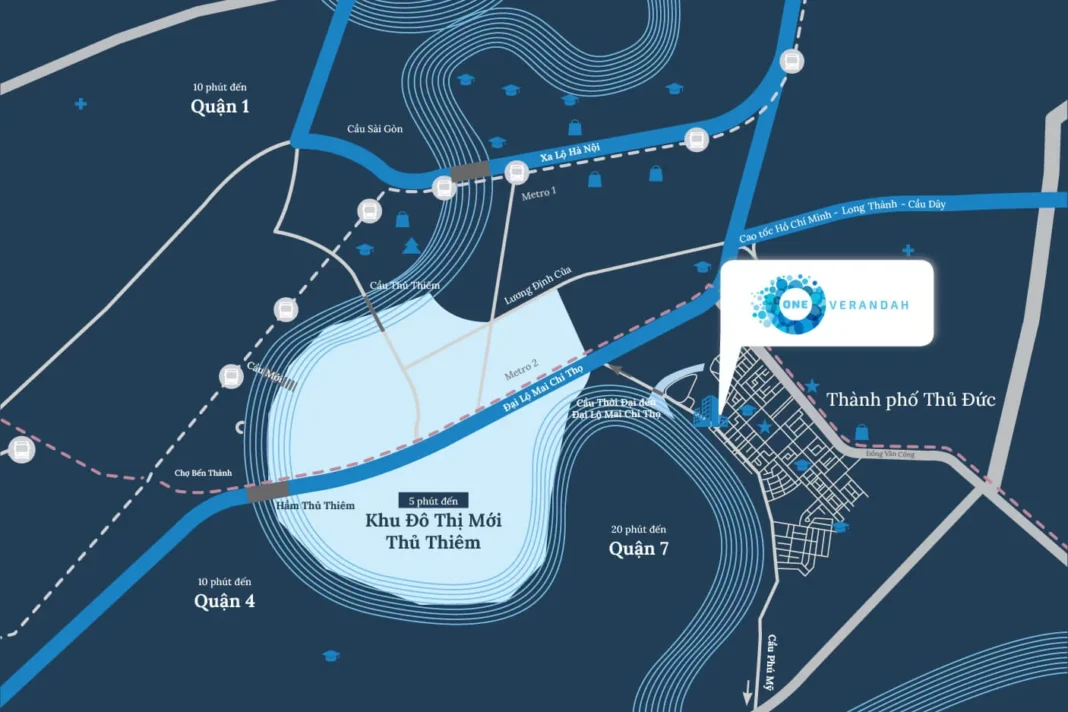 Vị trí One Verandah