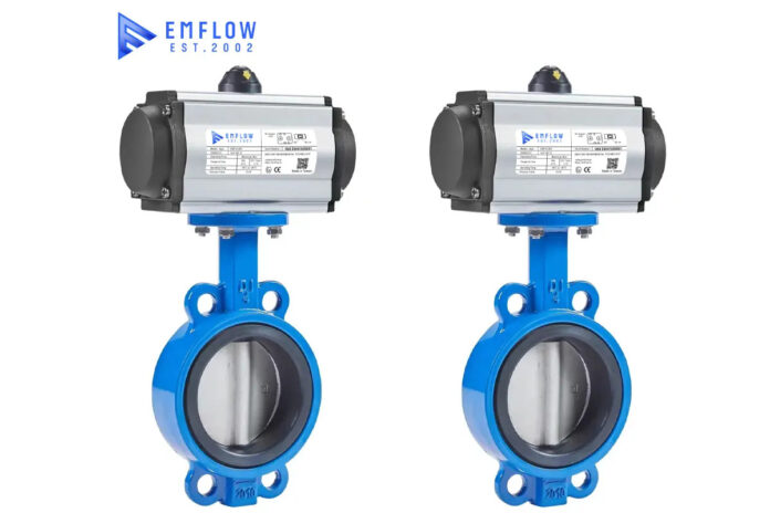 Van bướm điều khiển khí nén