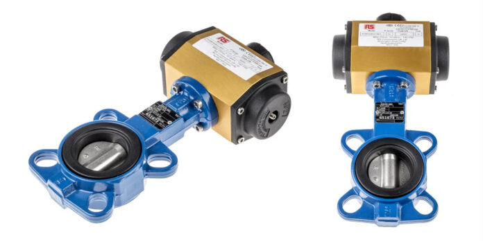 Van bướm khí nén xả nước