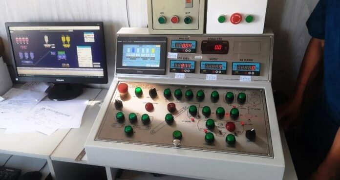 Tủ điện điều khiển trạm trộn