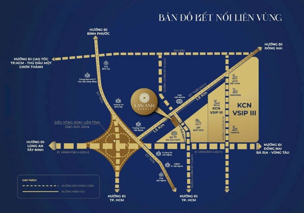 Vị trí Lan Anh Avenue Vị trí Lan Anh Avenue