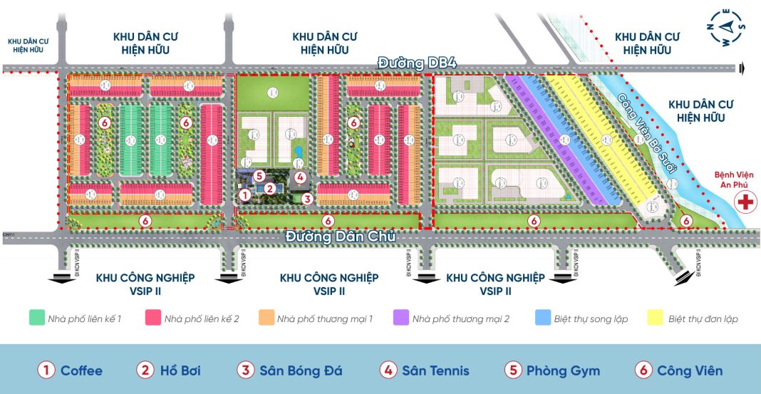 Mặt bằng Sun Casa Central
