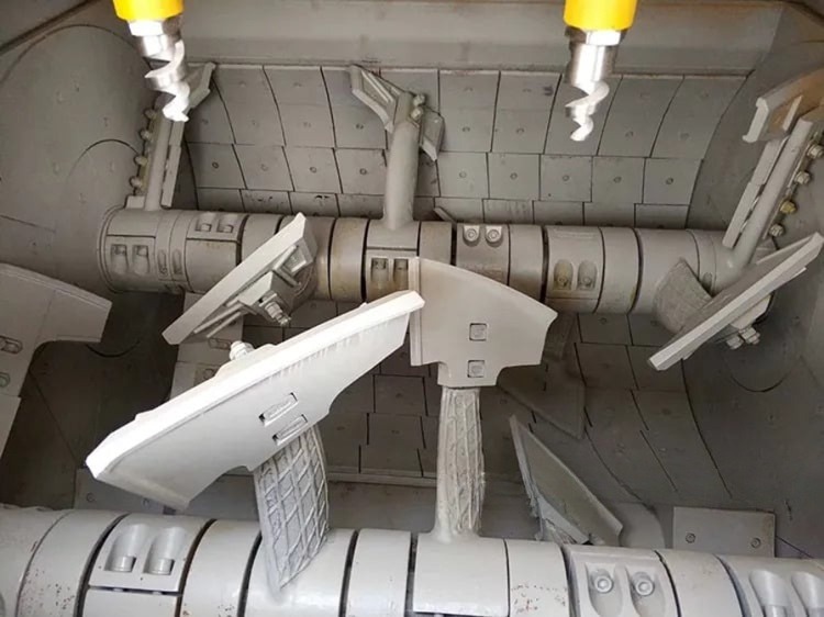 Cánh tay & lưỡi trộn cối trộn Sicoma