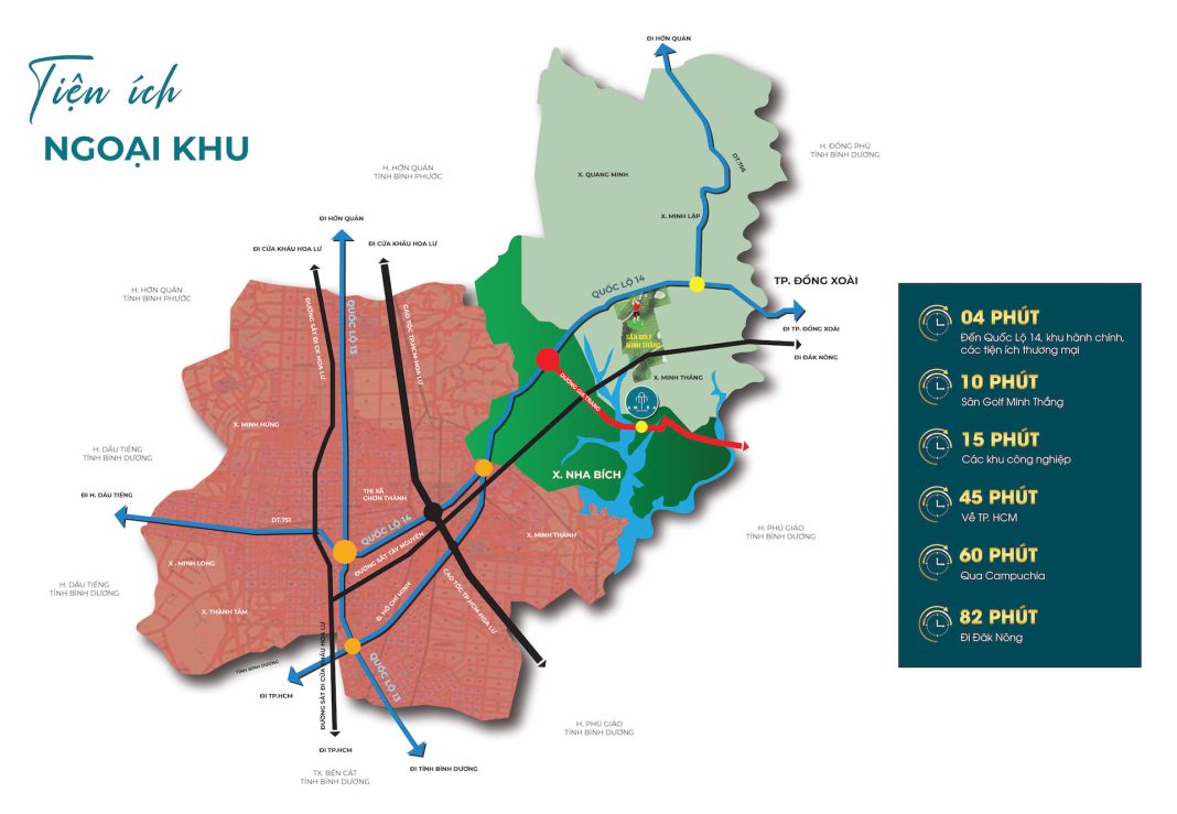 Vị trí Amira Chơn Thành