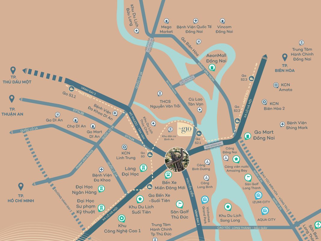 Vị trí The Gió Riverside