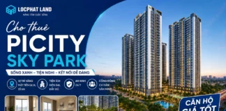 Cho thuê căn hộ Picity Sky Park