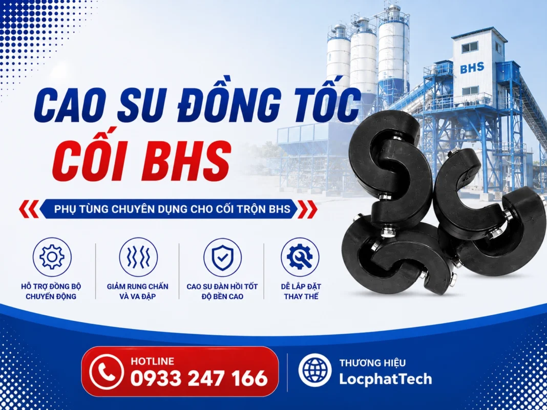 Cao su đồng tốc cối BHS