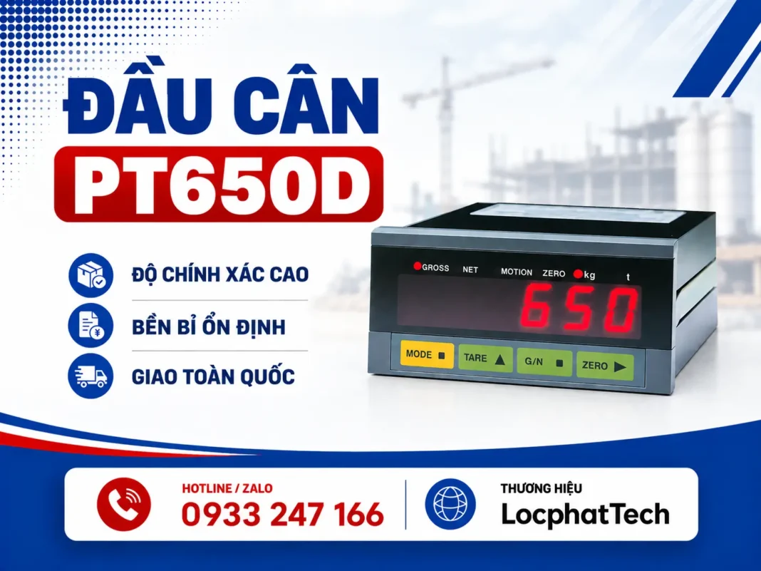 Đầu cân PT650D