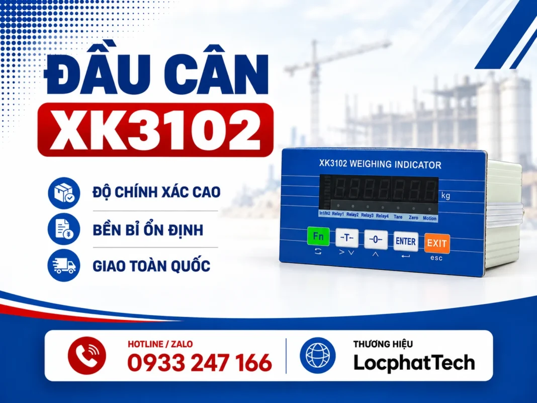 Đầu cân XK3102